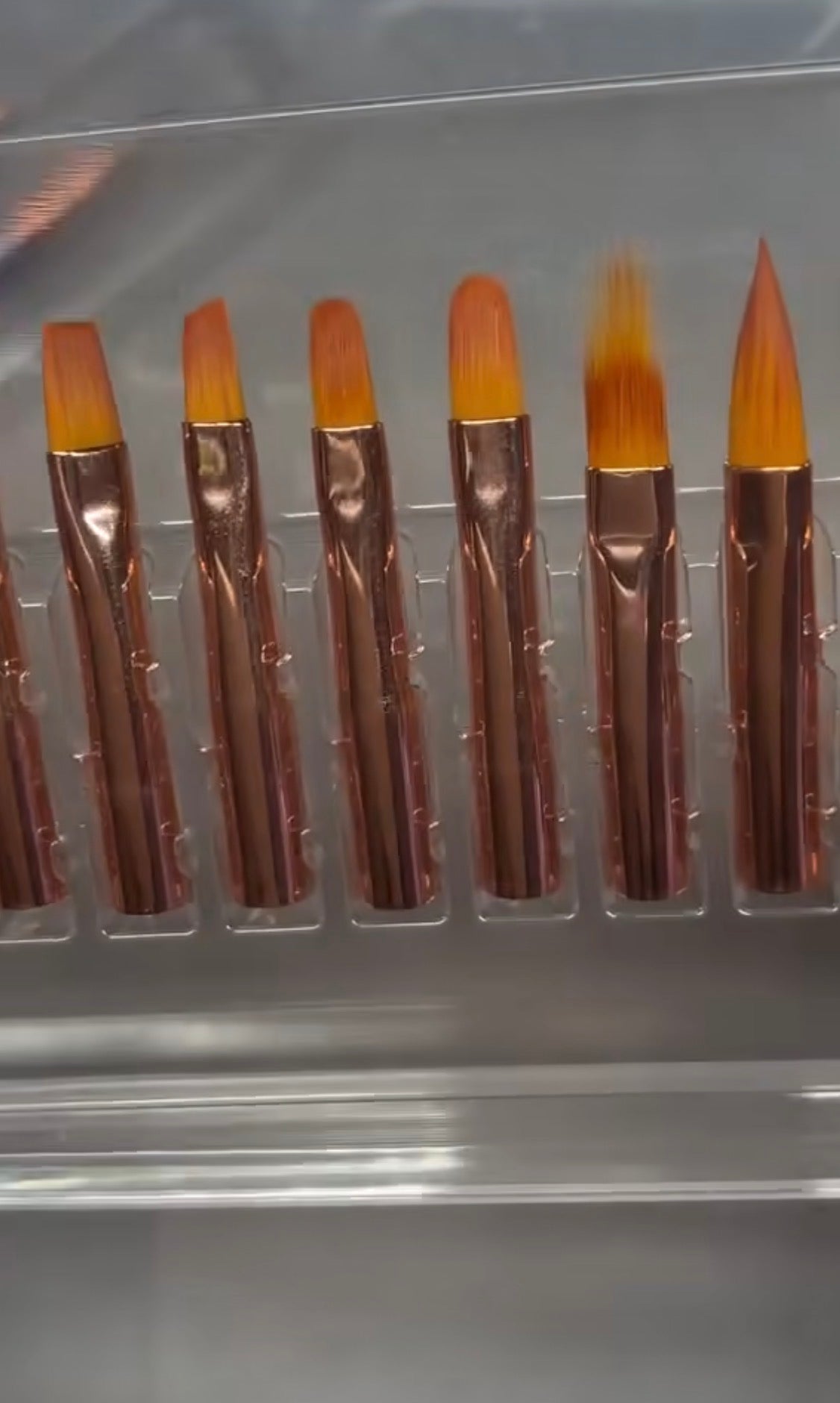 Kit de pinceau de travail rétractable