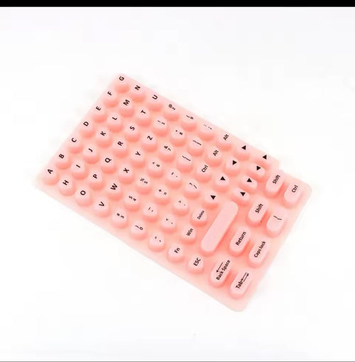Clavier ergonomique spécial ongles longs