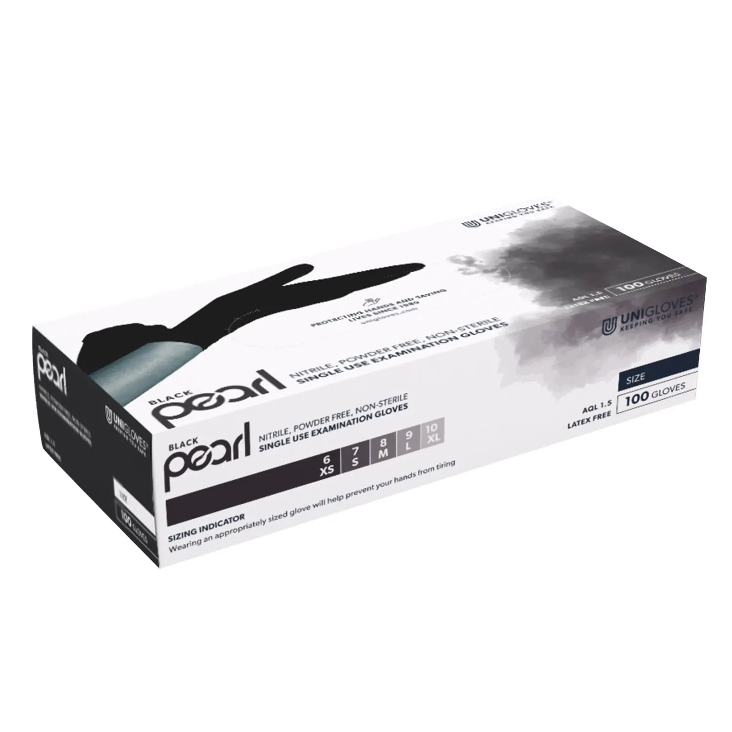 Gants en nitrile Unigloves Pearl